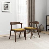 Chaise de salle à manger moderne mid-century Rosanna (lot de 2)