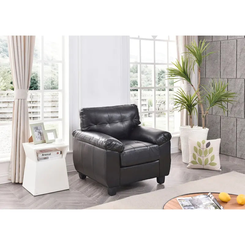 Chaise Gallant en similicuir