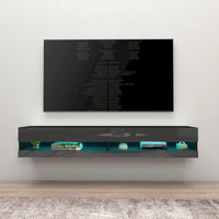 Meuble TV mural flottant Vigo 180 de 180 cm