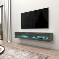 Meuble TV mural flottant Vigo 180 de 180 cm