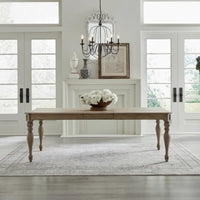 Table rectangulaire à pieds droits Magnolia Manor