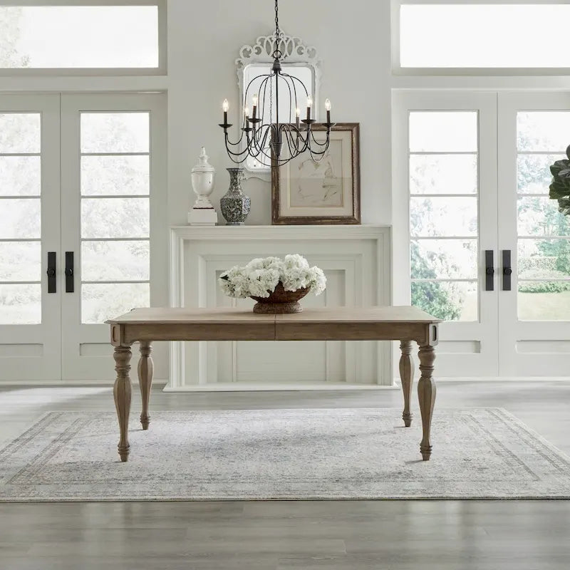 Table rectangulaire à pieds droits Magnolia Manor