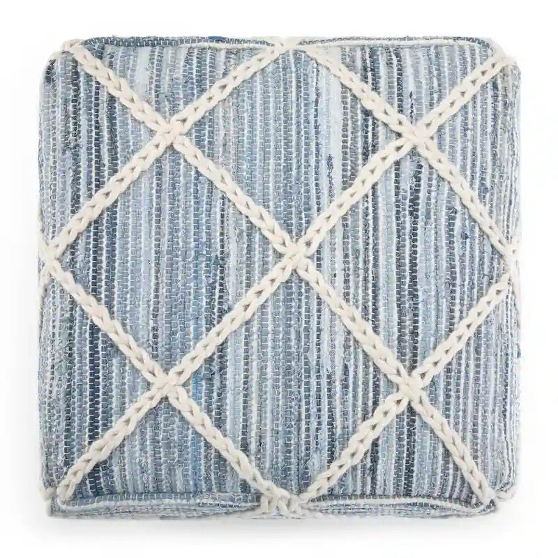 WYNDENHALL Pouf carré Woodley