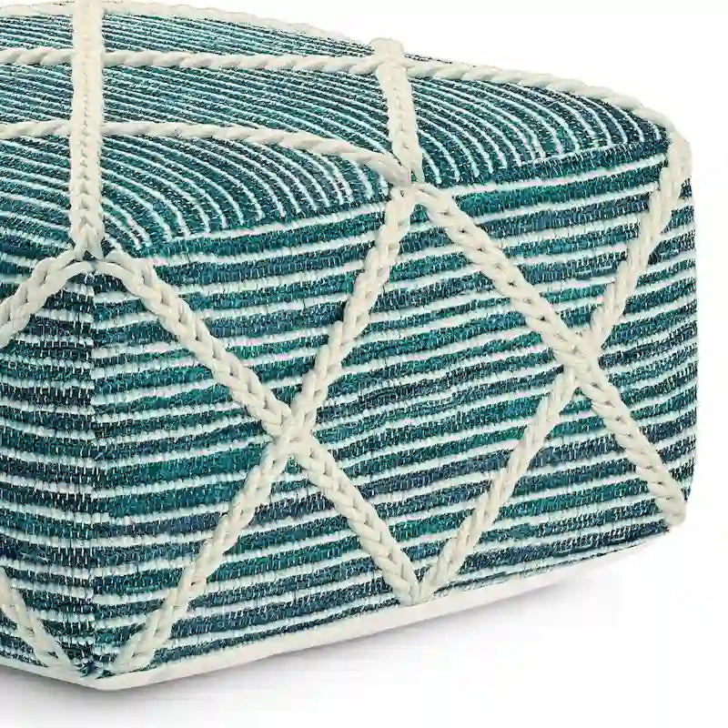 WYNDENHALL Pouf carré Woodley