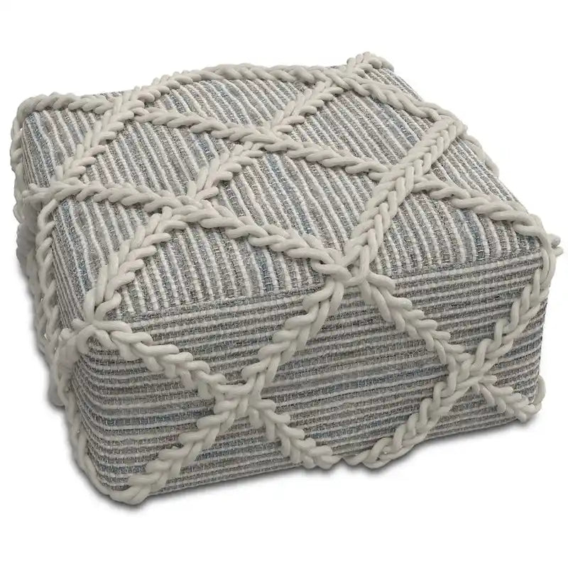 WYNDENHALL Pouf carré Woodley