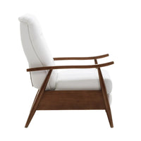 Fauteuil Inclinable à Dossier Poussé en Bois Rembourré Sienna par Greyson Living