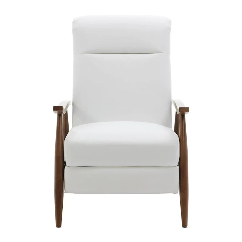 Fauteuil Inclinable à Dossier Poussé en Bois Rembourré Sienna par Greyson Living