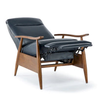 Fauteuil Inclinable à Dossier Poussé en Bois Rembourré Sienna par Greyson Living