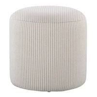Le pouf rond Alayna 16 de Curated Nomad