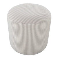 Le pouf rond Alayna 16 de Curated Nomad
