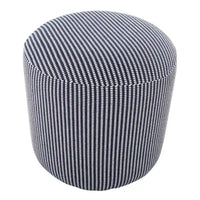 Le pouf rond Alayna 16 de Curated Nomad