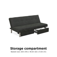 Avenue Greene Suri Futon de rangement