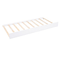 Lit de repos double XL en bois avec 2 lits gigognes et port USB