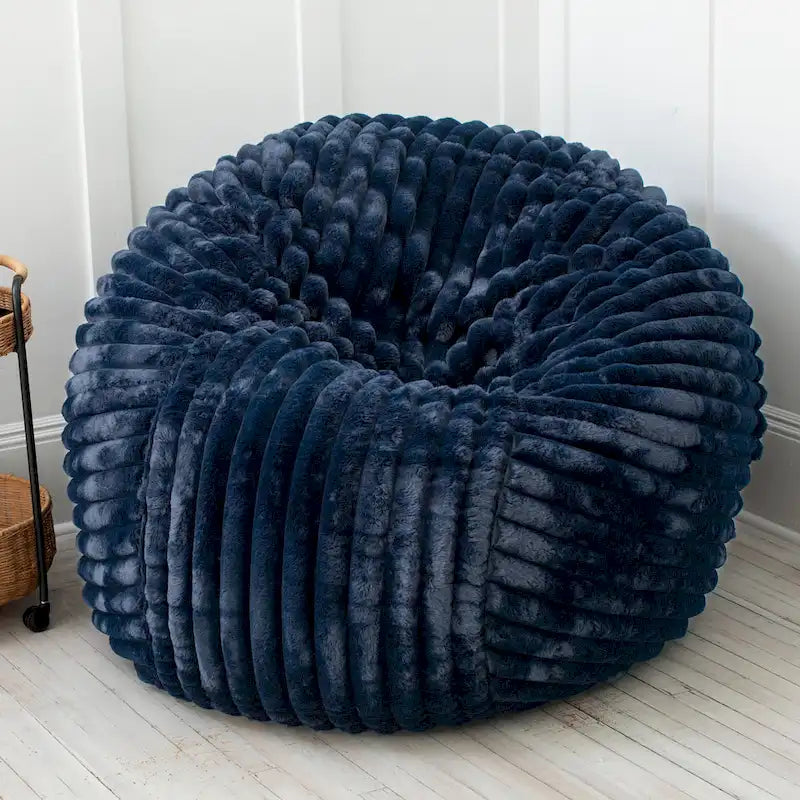 Jaxx Saxx 5 Foot Pouf Géant pour Adultes avec Housse Amovible, Fourrure Mondo