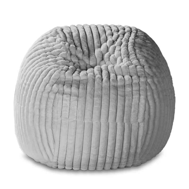 Jaxx Saxx 5 Foot Pouf Géant pour Adultes avec Housse Amovible, Fourrure Mondo