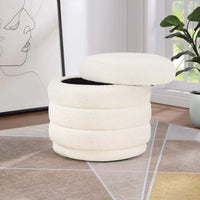 Pouf de rangement Cecil