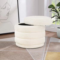 Pouf de rangement Cecil