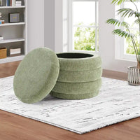 Pouf de rangement Cecil