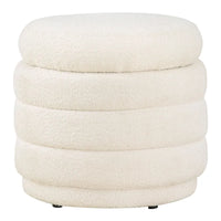 Pouf de rangement Cecil