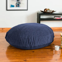 Pouf poire lounge Jaxx Cocoon avec housse en chenille