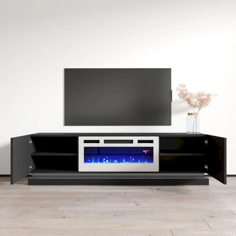 Meuble TV avec cheminée électrique Shu WH-EF 71
