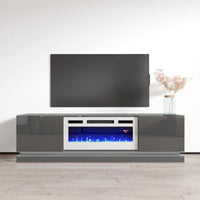Meuble TV avec cheminée électrique Shu WH-EF 71