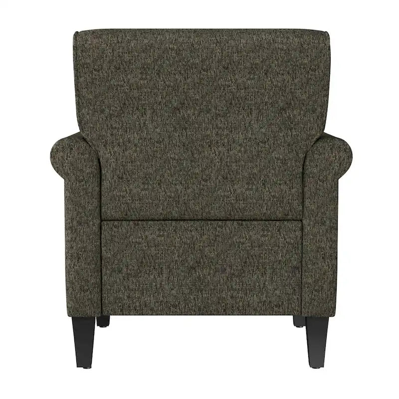 Fauteuil à accoudoirs roulés Herve Copper Grove