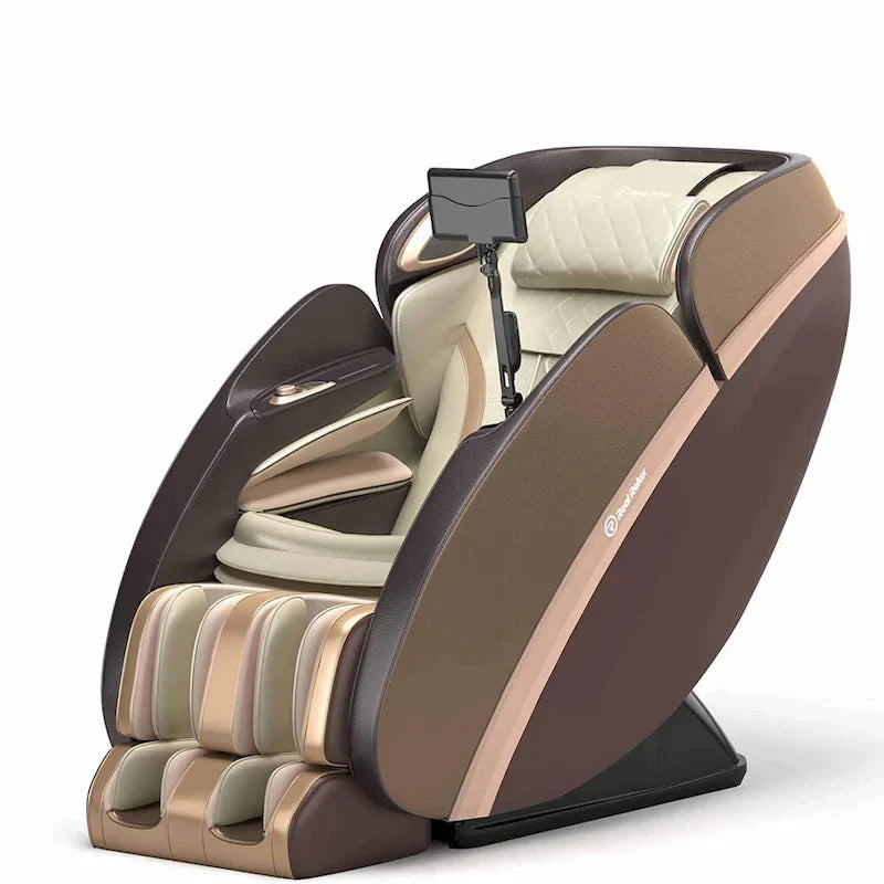 Ukuowu PS6500 Fauteuil de massage 4D avec AI Care, commande vocale, charge sans fil et très longue piste SL