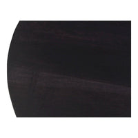 Table basse ronde moderne en bois d'acacia massif Aurelle Home