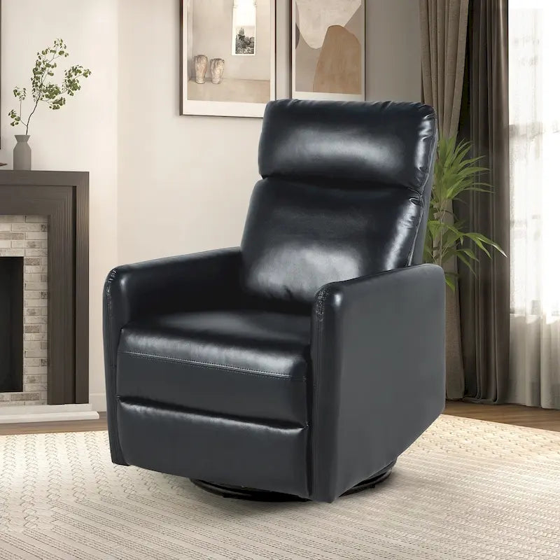 Lyle Fauteuil inclinable pivotant manuel avec base métallique