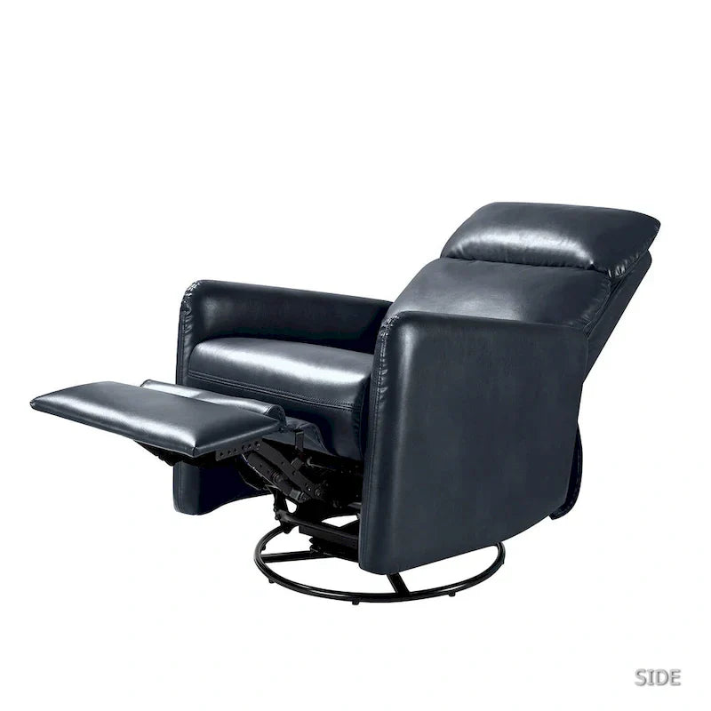 Lyle Fauteuil inclinable pivotant manuel avec base métallique
