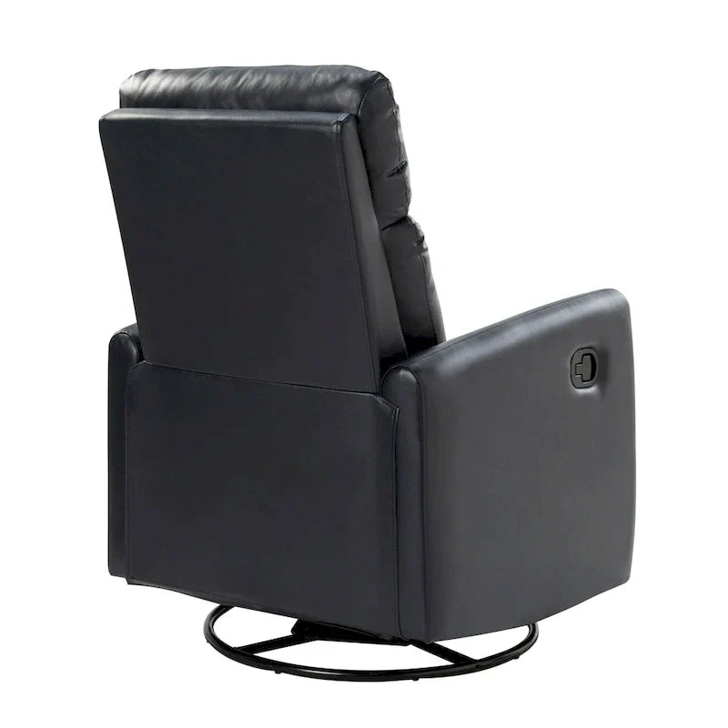 Lyle Fauteuil inclinable pivotant manuel avec base métallique
