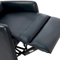 Lyle Fauteuil inclinable pivotant manuel avec base métallique