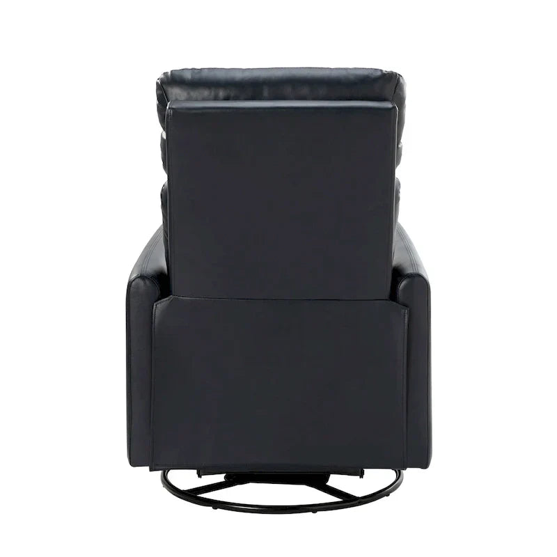 Lyle Fauteuil inclinable pivotant manuel avec base métallique