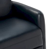 Lyle Fauteuil inclinable pivotant manuel avec base métallique