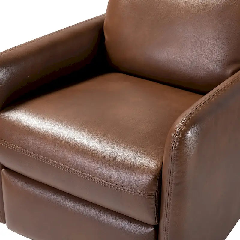 Lyle Fauteuil inclinable pivotant manuel avec base métallique