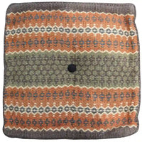 Pouf HERAT ORIENTAL fait main en Kilim de laine et de jute d'Inde
