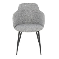 Carson Carrington Iglabo Chaise industrielle rembourrée