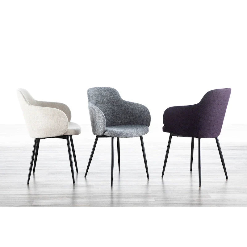 Carson Carrington Iglabo Chaise industrielle rembourrée