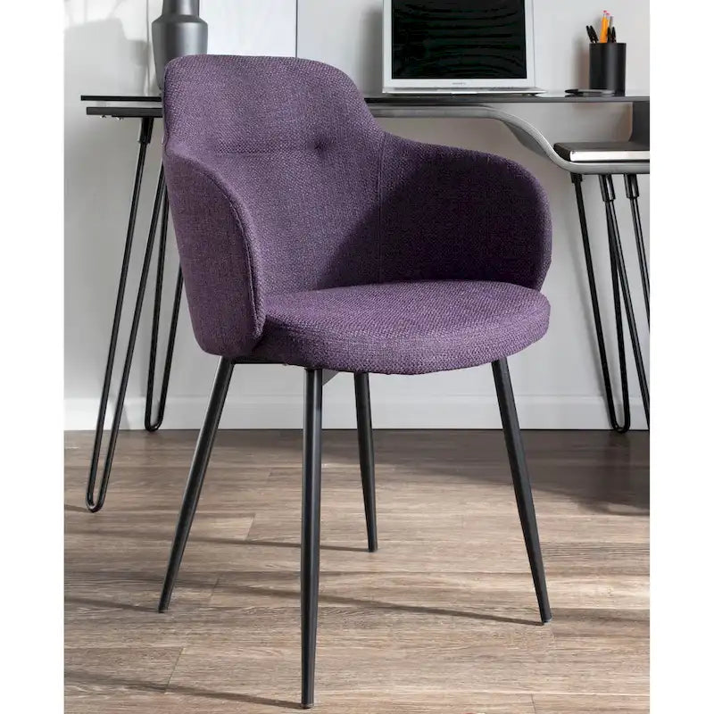 Carson Carrington Iglabo Chaise industrielle rembourrée