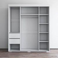 Armoire 3 Portes Miroir Strick & Bolton Suger