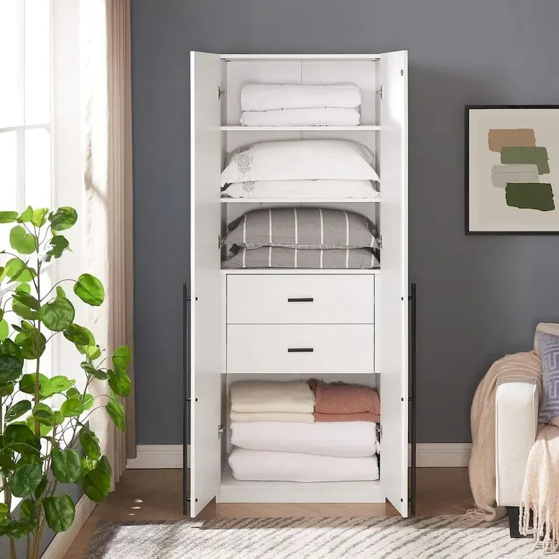 Garde-robe penderie autoportante Manhattan Comfort Lee Modern 1.0