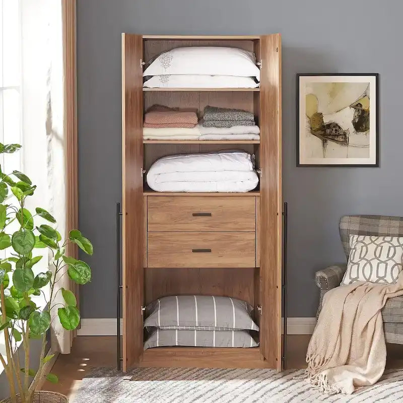 Garde-robe penderie autoportante Manhattan Comfort Lee Modern 1.0