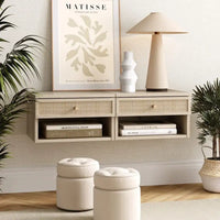 Table de chevet flottante moderne