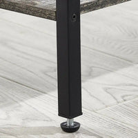 Table de chevet avec station de recharge, 2 ports USB et 2 prises de courant, table d'appoint haute avec 2 tiroirs et étagère de rangement