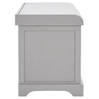 SAFAVIEH Euphemia Banc de rangement tressé marron - 33,5 x 16,1 x 19,9 - 34Lx16Px20H