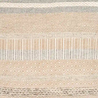 Pouf carré en patchwork de 60 cm Attia Farmhouse