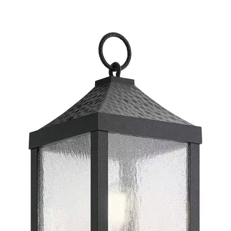 Springfield 1 Lumière Lampadaire Noir Vieilli