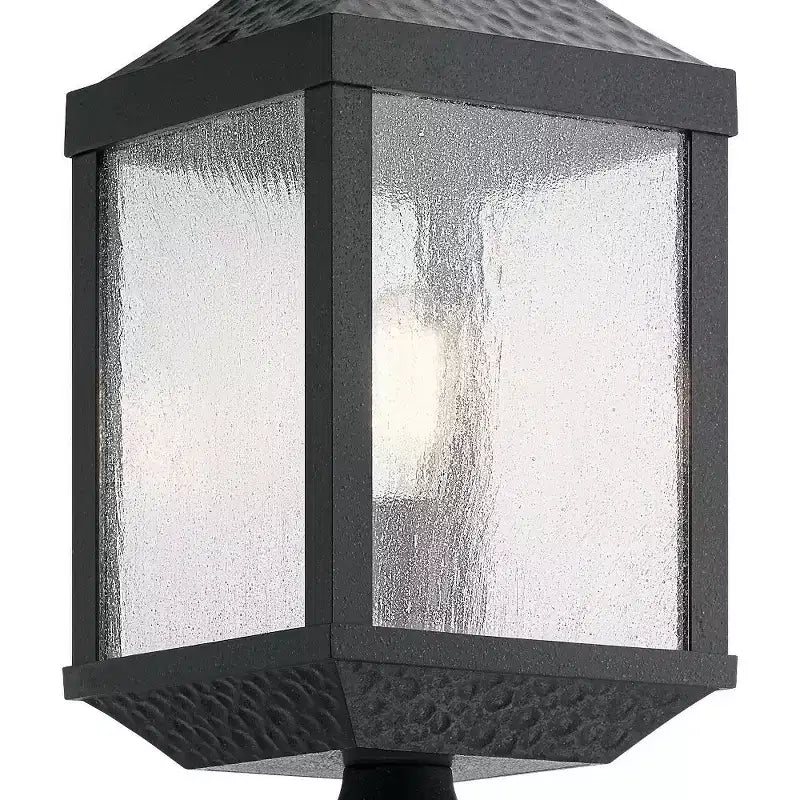 Springfield 1 Lumière Lampadaire Noir Vieilli