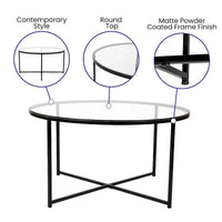 Tables gigognes Sonoma chêne clair avec piètement cantilever en métal